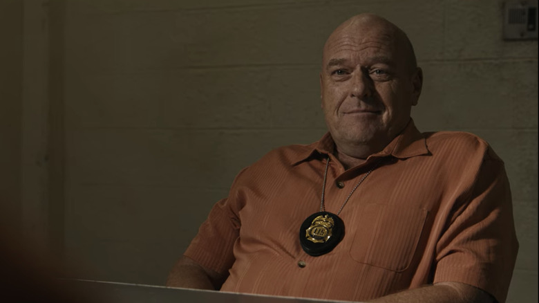 Dean Norris smirks Better Call Saul