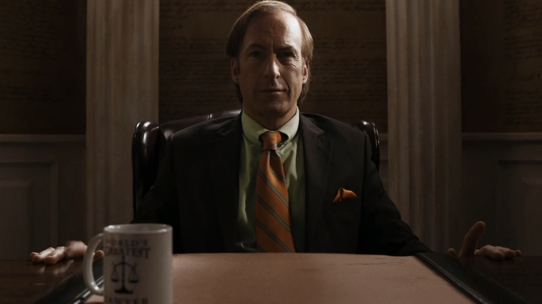 Bob Odenkirk as Saul Goodman on "Better Call Saul"