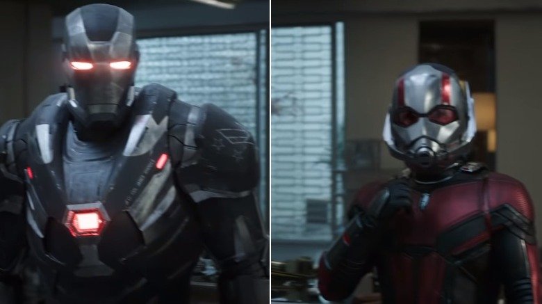 War Machine Ant-Man Avengers Endgame