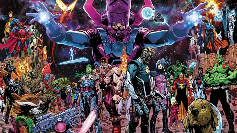 Marvel's cavalcade of cosmic characters