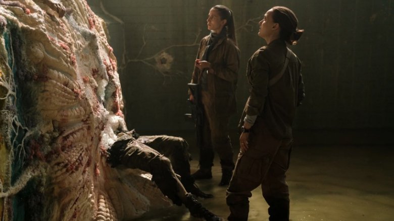 Natalie Portman and Tuva Novotny in Annihilation