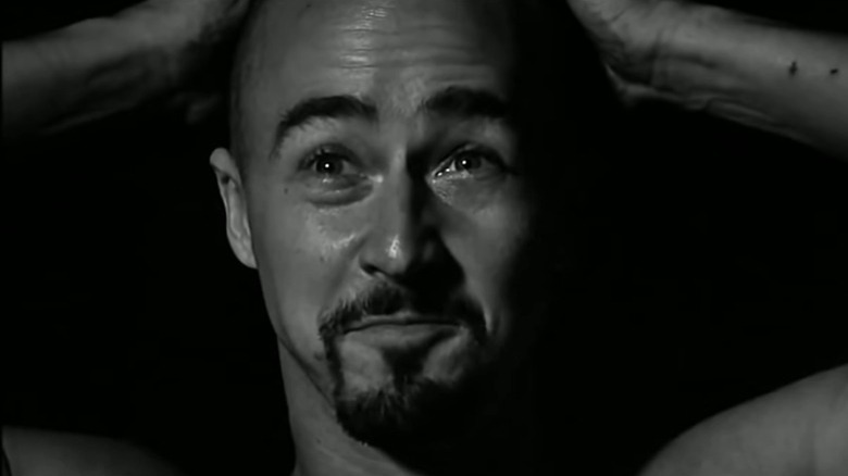 Edward Norton as Derek Vineyard in American History X