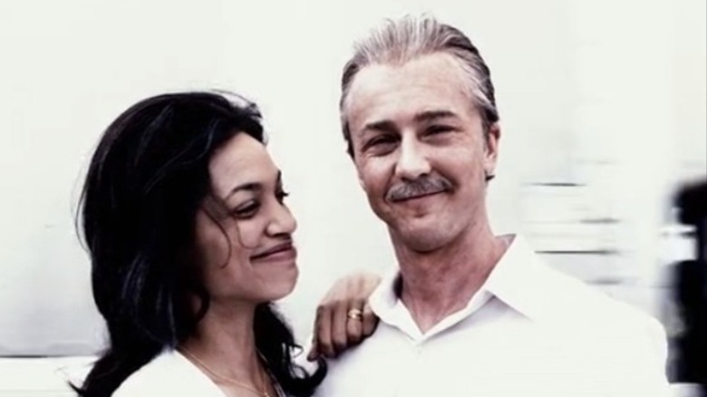 Rosario Dawson and Edward Norton Aged 25th Hour