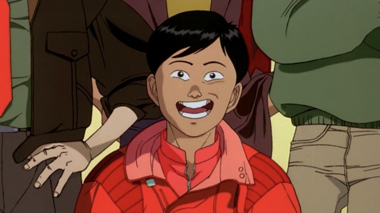 Kaneda smiling