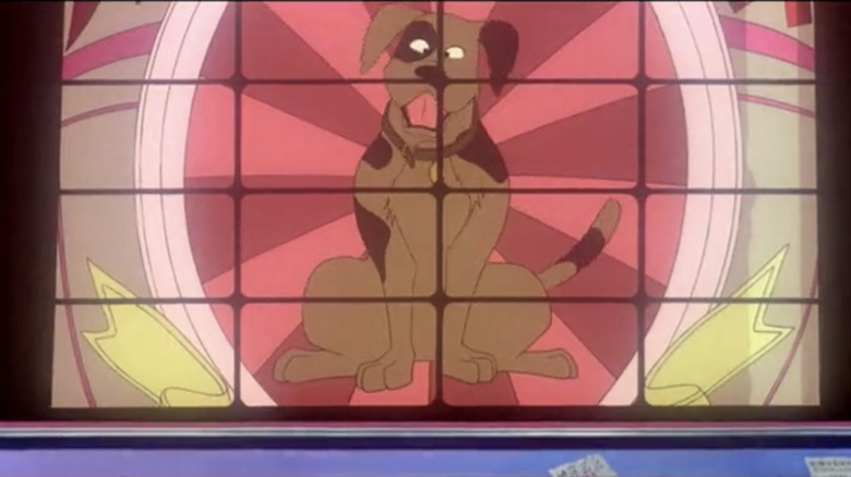 Dog food mascot in Akira