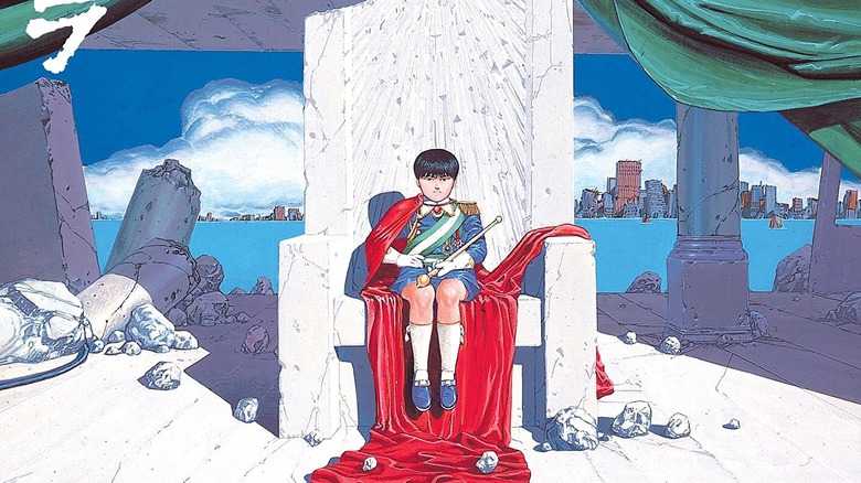 Akira on throne