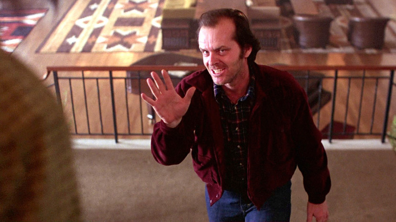 Jack Torrance grimacing