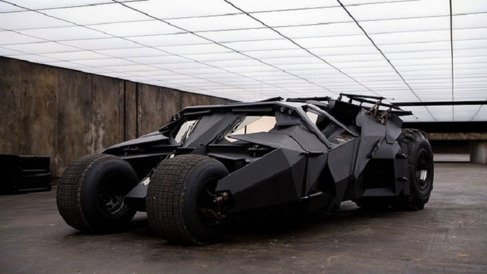 The Batmobile in The Dark Knight