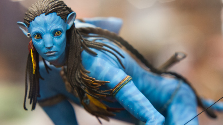 Collectible Avatar sculpture