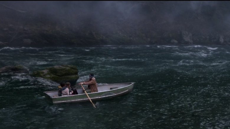 Rowing on the river