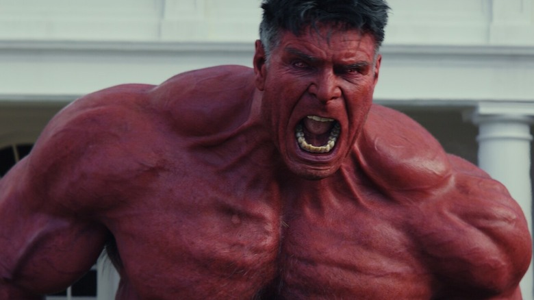 Red Hulk roars in "Captain America: Brave New World" (2025)