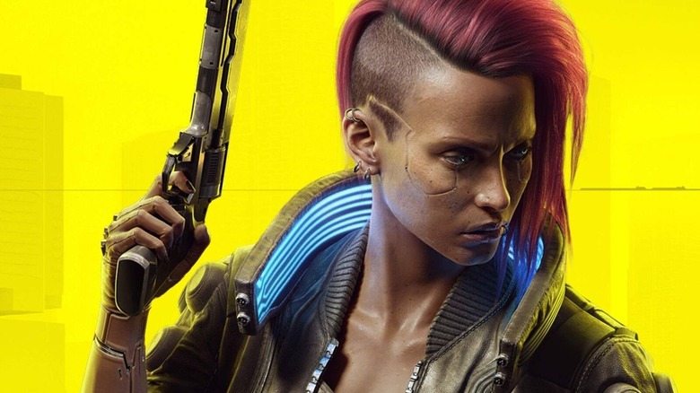 female PC from Cyberpunk 2077