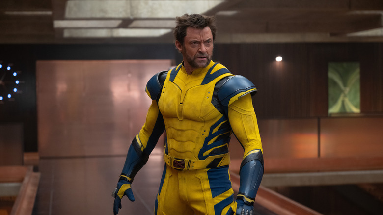 Wolverine frowns