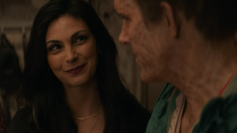 Vanessa smiling at Wade Wilson