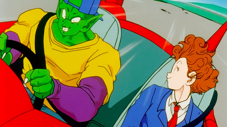 Piccolo drives as instructor smiles