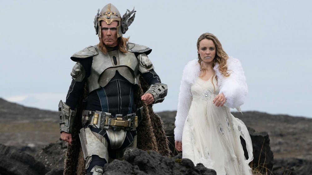 Will Ferrell and Rachel McAdams as Lars Erickssong and Sigrit Ericksdottir in Eurovision Song Contest: The Story of Fire Saga