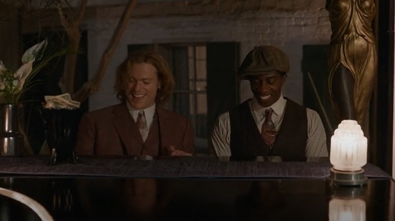 Smiling Lestat and Jelly Roll Morton at the piano