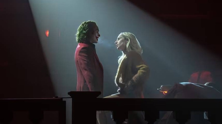 Joker and Harley in spotlight