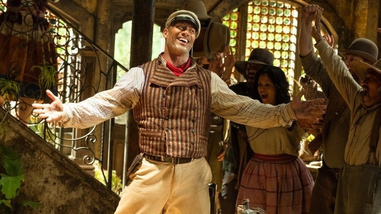 Dwayne Johnson in Jungle Cruise movie