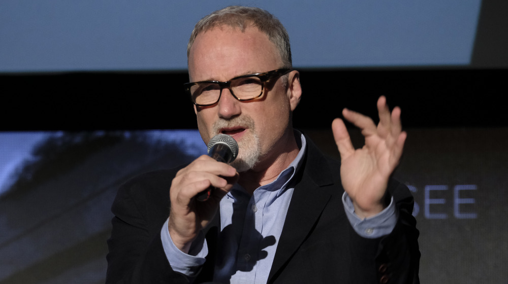 David Fincher at a promo event for Mindhunter