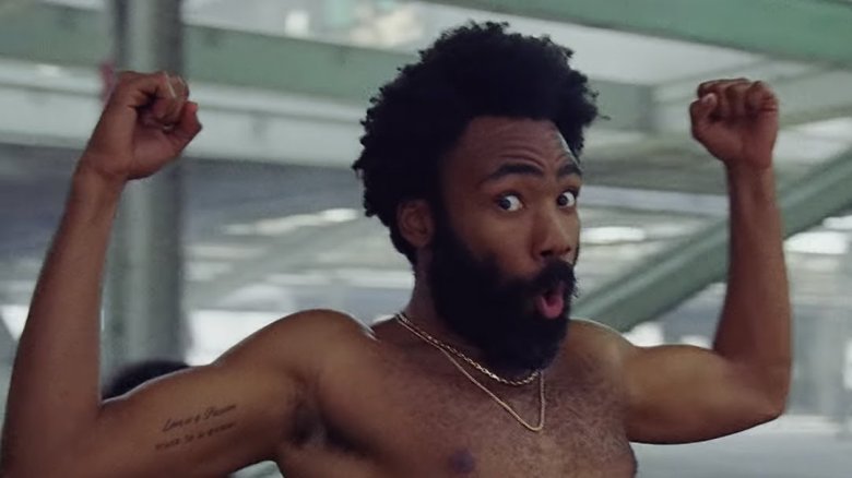 Donald Glover in the Childish Gambino video for "This is America"