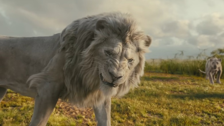 Mufasa: The Lion King's Kiros smiling wickedly