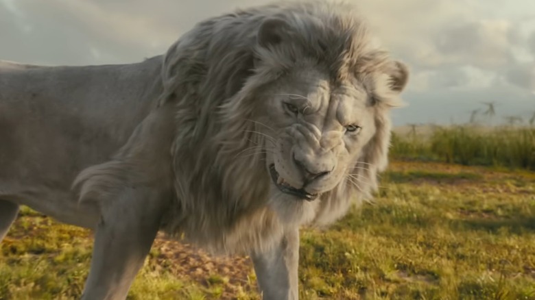 Mufasa: The Lion King's Kiros smiling wickedly