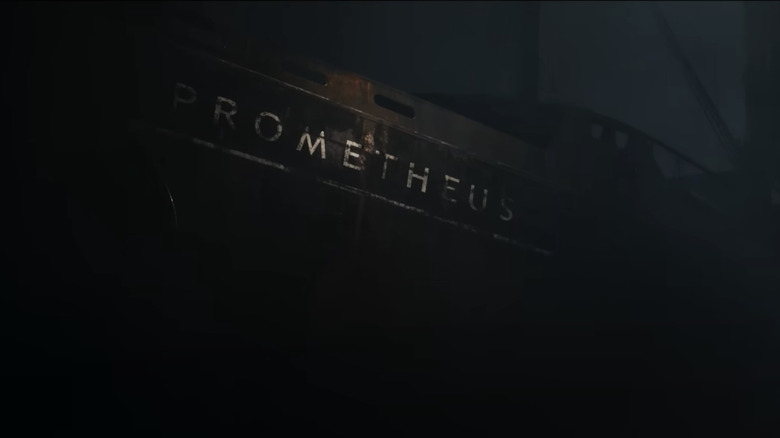 A shot of the Prometheus steam ship