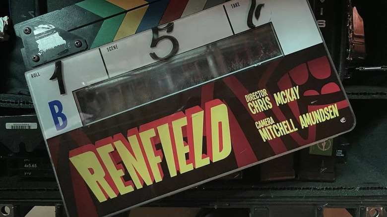 Renfield clapperboard 