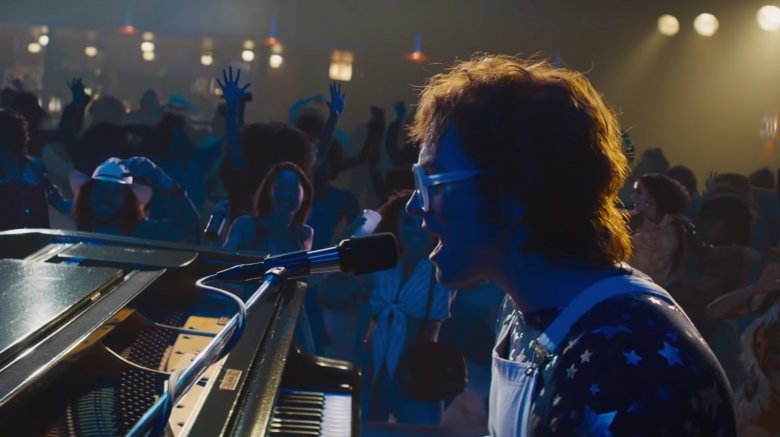 Taron Egerton as Elton John in Rocketman