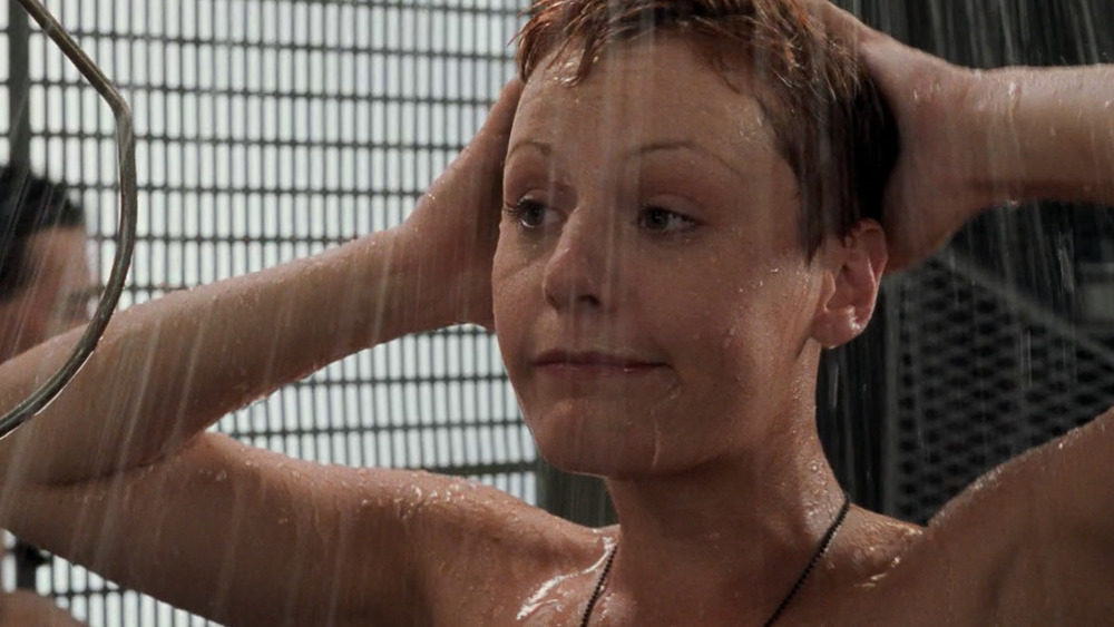 Starship Troopers shower scene