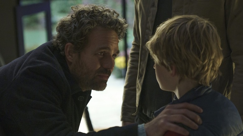 Mark Ruffalo and Walker Scobell in The Adam Project