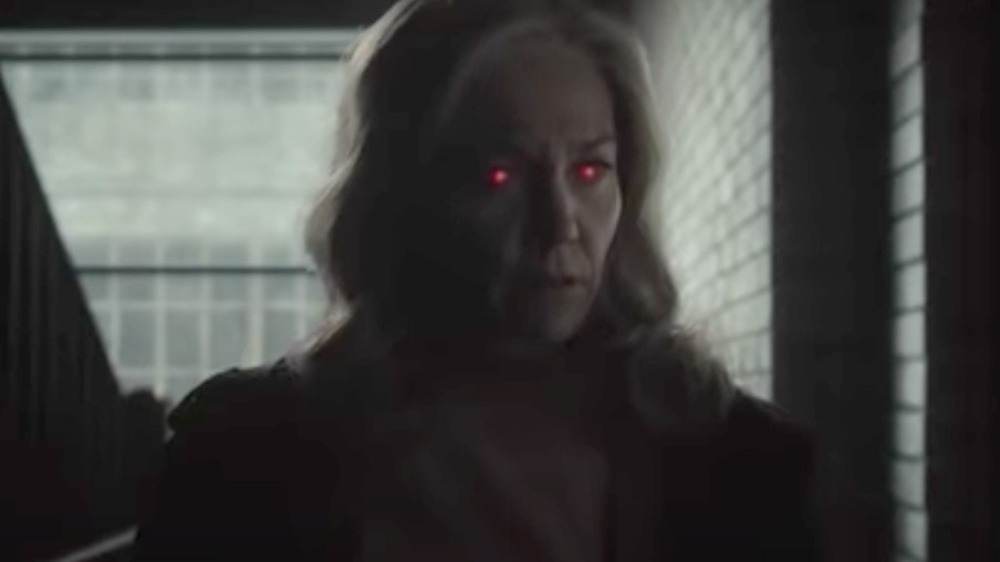 The unidentified woman in the trailer