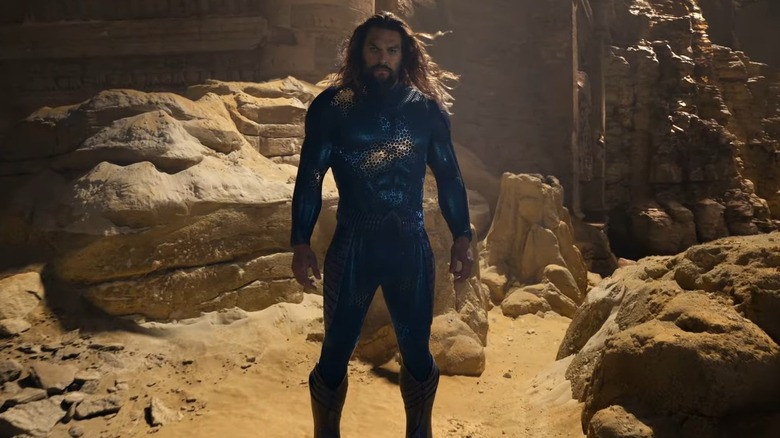 Aquaman in cave