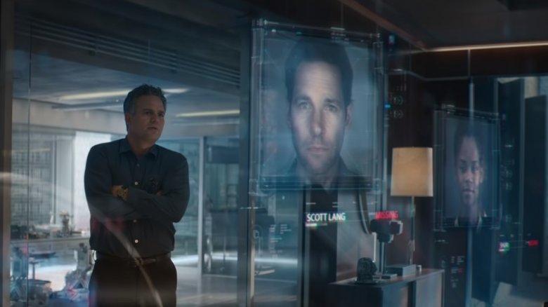 Mark Ruffalo, Paul Rudd, Letitia Wright in Avengers: Endgame