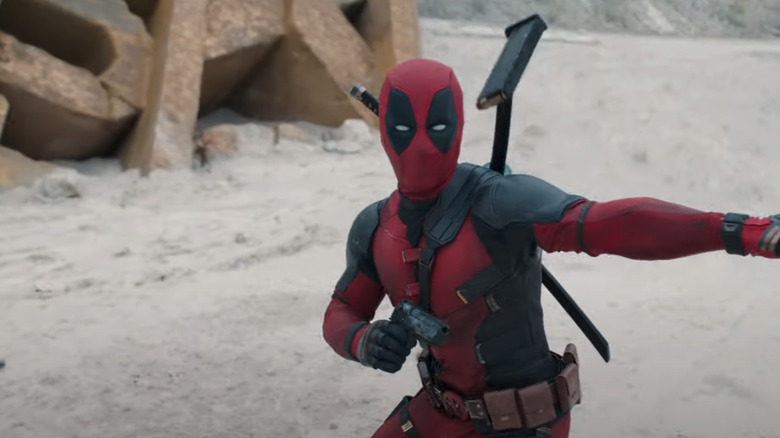 Deadpool loads his guns