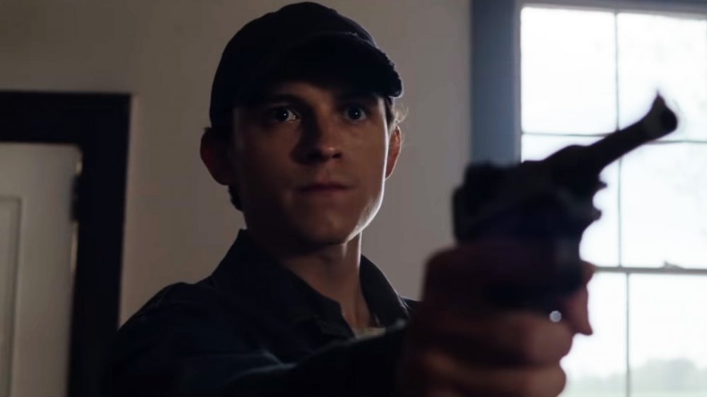 Tom Holland as Arvin Russell in The Devil All the Time