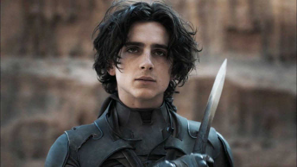 Timothée Chalamet as Paul in Dune