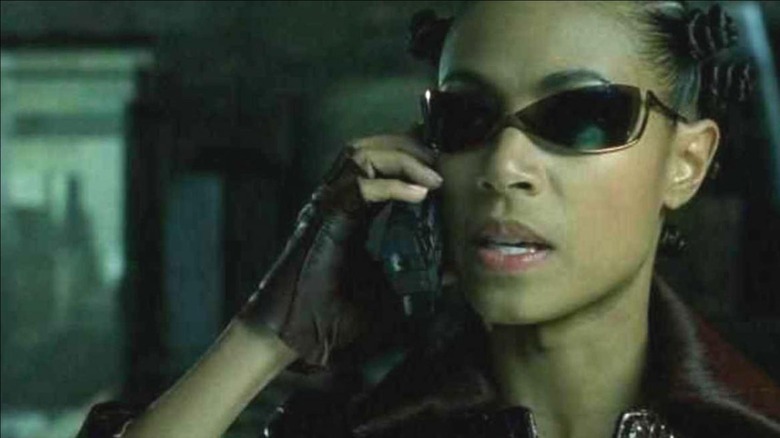 Niobe answers the phone in The Matrix