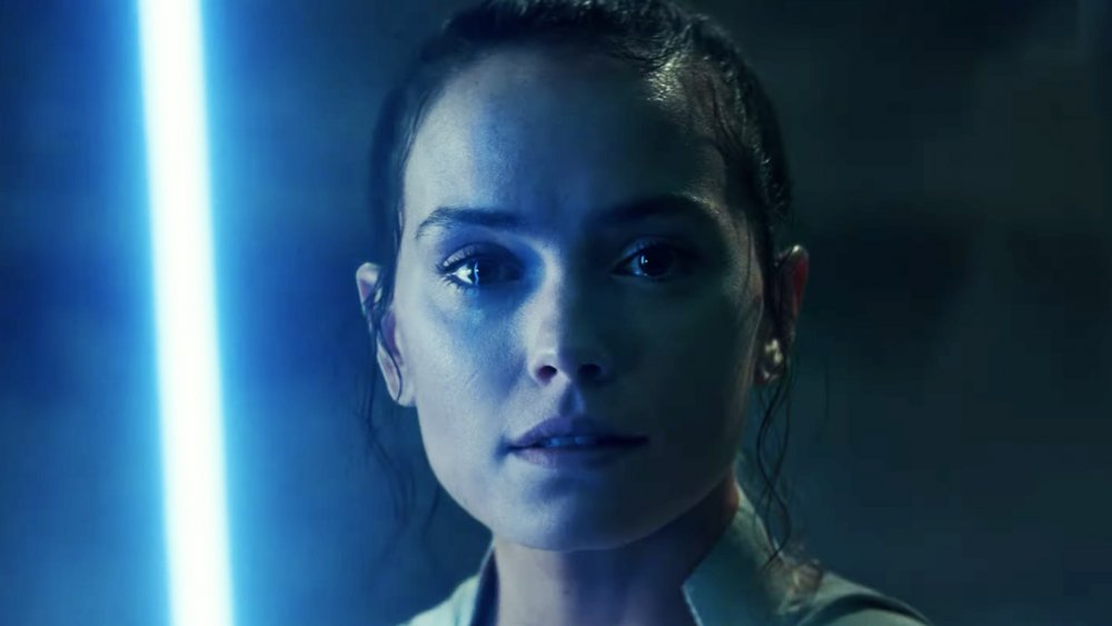 Daisy Ridley as Rey in The Rise of Skywalker final trailer