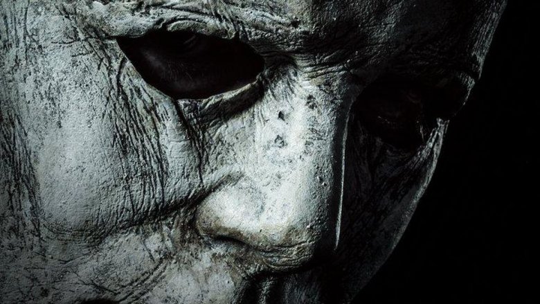 Nick Castle as Michael Myers on Blumhouse's Halloween 2018 poster