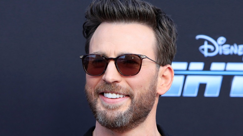 Chris Evans smiling