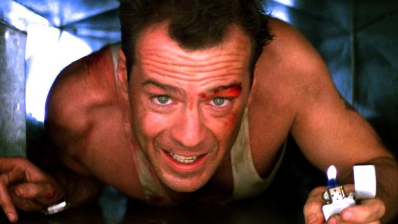 Bruce Willis in Die Hard