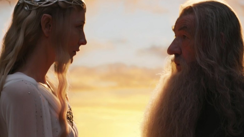 Galadriel and Gandalf