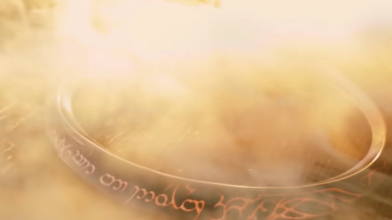 Glowing words in The Rings of Power teaser