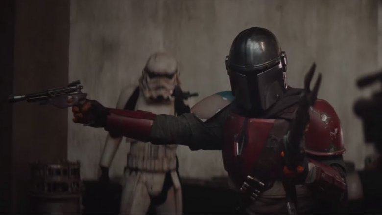 Scene from The Mandalorian