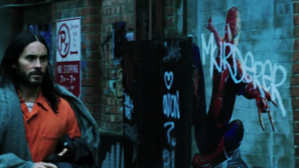 Morbius trailer Spider-man cameo