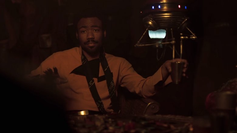 Donald Glover as Lando Calrissian