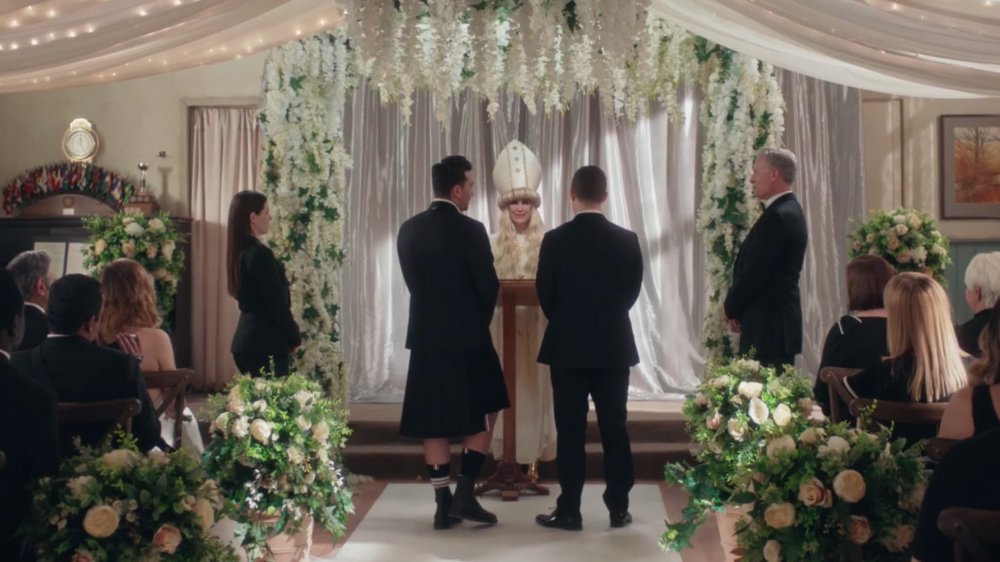 Schitt's Creek wedding and series finale