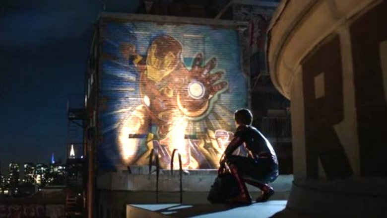 Iron Man memorial mural